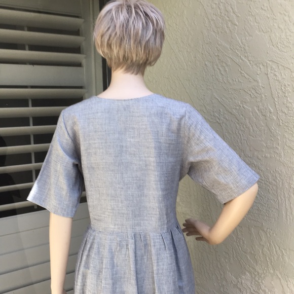 Chansonetta linen 👗 dress size M - Picture 5 of 6